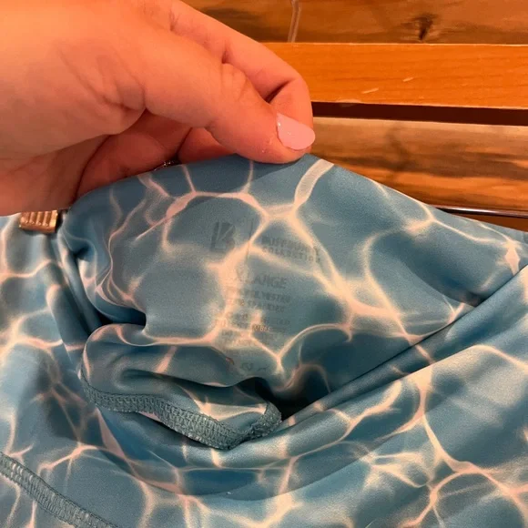 Buffbunny Limitless Legging Reflection Print Aqua - Picture 3 of 4